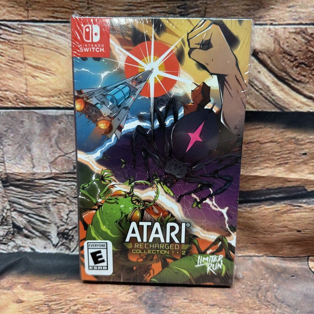Atari Recharged Collection 1 + 2 Dual Pack Nintendo Switch Limited Run LRS168-16